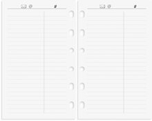 Kalender 2025 Compact Systemkal brunt skinn