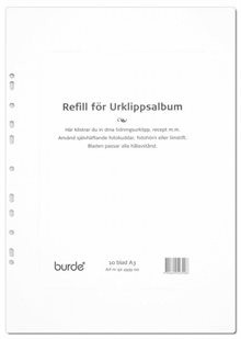 Urklippsalbum refill A3