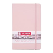 SketchBook Pastel Pink 13 x 21 cm / Skissblock pastellrosa 13 x 21 cm