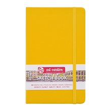 SketchBook Golden Yellow 13 x 21 cm / Skissblock guldgul 13 x 21 cm