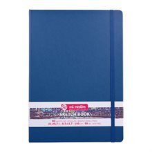 Sketchbook Navy Blue 21 x 30 cm / Skissblock marinblå 21 x 30 cm