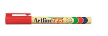 Märkpenna Artline 725 Superfine 0.4 röd
