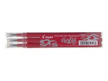 Patron PILOT Frixion 0,7mm röd 3/FP