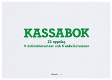 Kassabok A4L 23 uppsl. 14 kol