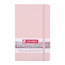 SketchBook Pastel Pink 13 x 21 cm / Skissblock pastellrosa 13 x 21 cm